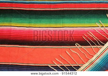 Mexico Fiesta poncho serape background