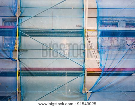 Ladder on a construction site