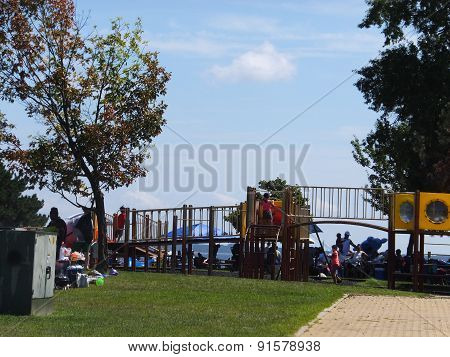 Sandy Point State Park in Maryland