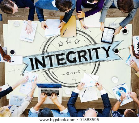 Integrity Attitude Belief Fairness Trust-able Concept