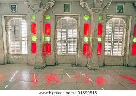 Inside The City Palace  In Udaipur