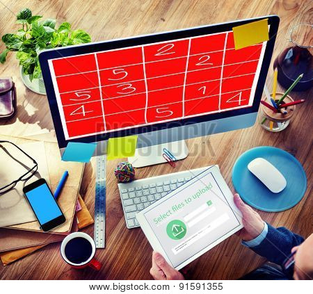 Sudoku Puzzle Solving Problem Solution Leisure Concept