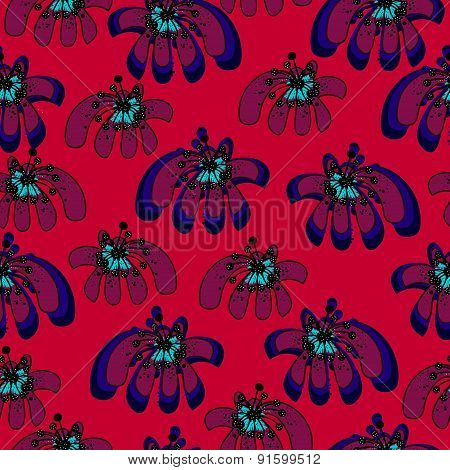 Floral pattern.