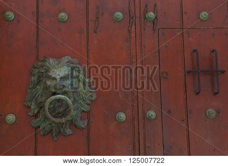 CARTAGENA COLOMBIA - FEB 04 : Architectural details in Cartagena Colombia on Februery 04 2016. The historic port city Cartagena is UNESCO World Heritage Site since 1984.