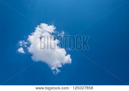 Beautiful Clound In Blue Sky