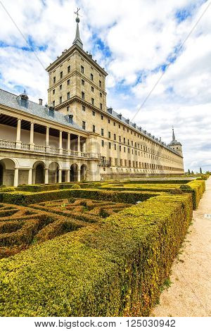 Royal Monastery Escorial (1584) Near Madrid, Spain