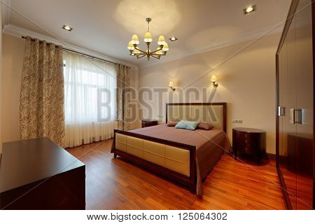 interior design beautiful bedroom in luxury home