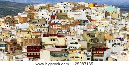 Moulay Idriss, the holy town in Morocco, named after Moulay Idriss I, arrived in 789 bringing the religion of Islam
