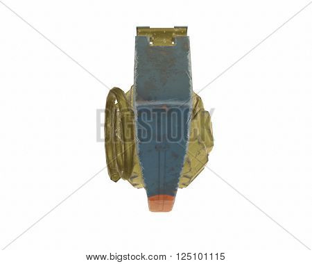 Mk2 grenade 3D illustration on white background isolated