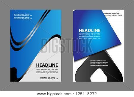 elegant business brochure flyer design vector template design
