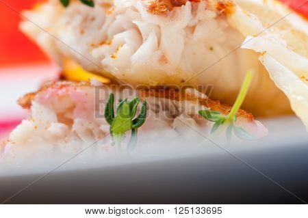 Sea Bream Fillet Butter Pan Fried
