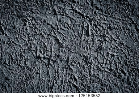 Black Cracked Texture Background