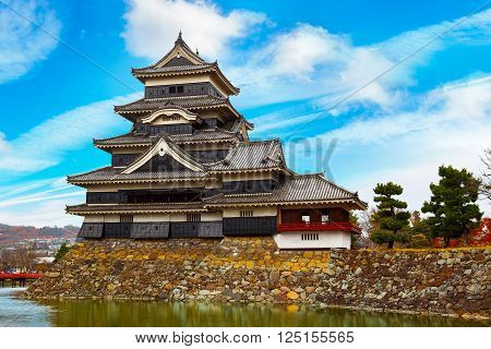 Matsumoto Castle in Matsumoto City, Nagano, Japan