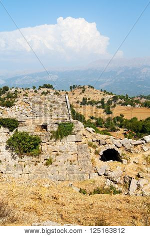 Ruins     From   Asia Turkey  And Nature
