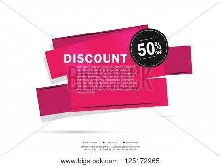 Super Sale and special offer. 50% off