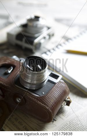vintage vision of the profession of reporter