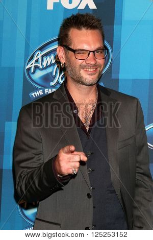 LOS ANGELES - APR 7:  Bo Bice at the American Idol FINALE Arrivals at the Dolby Theater on April 7, 2016 in Los Angeles, CA