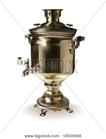 Venäjän messinki Samovar
