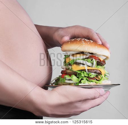 Man With A Big Fat