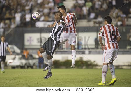 Rio de Janeiro Brasil - April 09 2016: Ribamar player in match between Vasco da Gama and Madureira by the Carioca championship in the S
** Note: Visible grain at 100%, best at smaller sizes