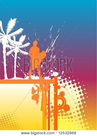 esporte de Verão - wakeboarder