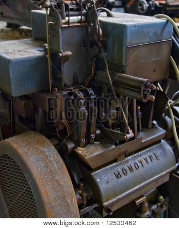 Monotype tiskárna