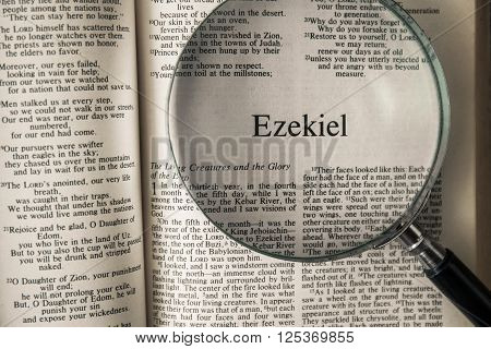 CHIANGMAI THAILAND March 17 2015. Reading The New International Version of the Holy Bible on the book of 