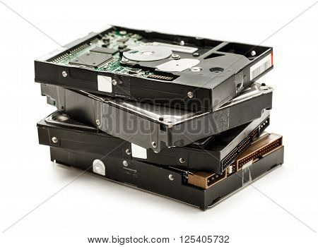 Close Up Of Hard Drive