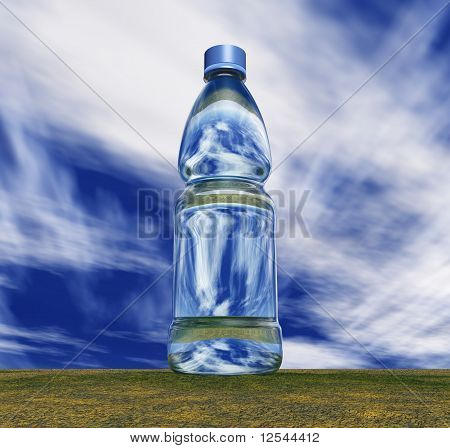 瓶水