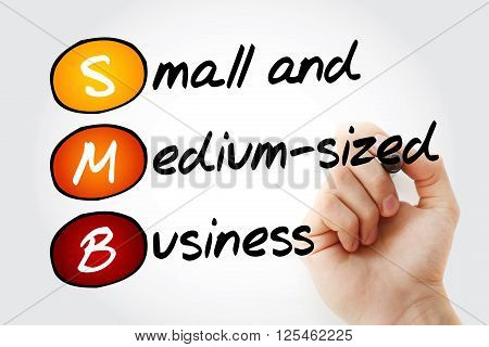 Small And Medium-sized Business With Marker