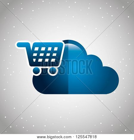 cloud computing design, vector illustration eps10 graphic