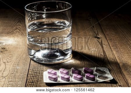 Water And Pills