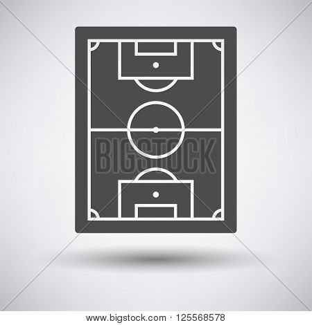 Icon Of Aerial View Soocer Field