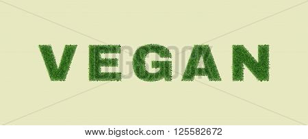 Ecology nature design. The word 