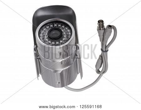 External Security Surveillance Camera With Night Vision Led Backlight