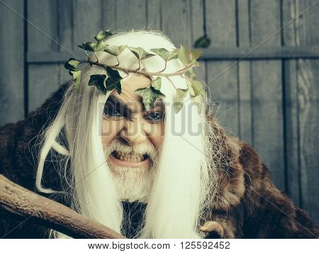 Zeus God With Antlers