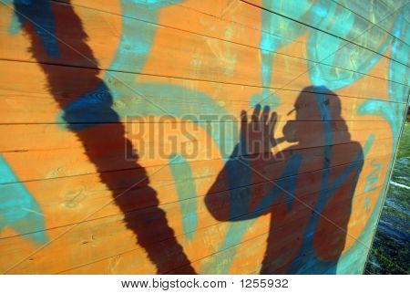Graffiti skygge
