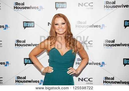 DALLAS, NY-APR 5: TV personality Brandi Redmond attends The Real Housewives of Dallas premiere party at The Chandelier Room on April 5, 2016 in Dallas, Texas.