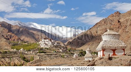 Likir Buddhist Monastery (Gompa), Ladakh, Jammu & Kashmir, India

