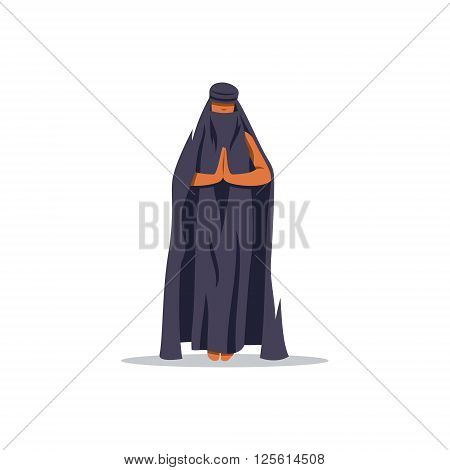 Traditional womens clothing in the Middle East.
