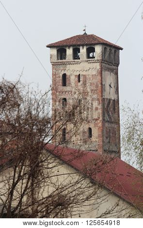 the Abbey of San Nazzaro e Celso Romanesque complexes in Piedmont Italy