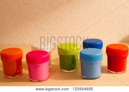 happy color paint color a table .