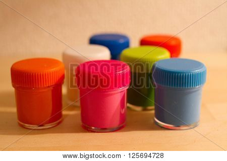 happy color paint color a table .