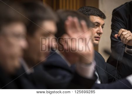 Prime Minister Of Ukraine Vladimir Groisman
