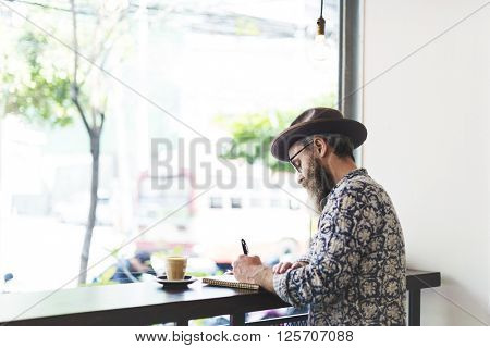 Author Casual Columnist Inspire Journalism Story Concept
