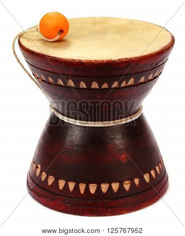 Musical instrument Damaru known as dugdugi in Bangladesh
