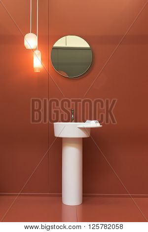 Washbasin On Display At Fuorisalone 2016 In Milan, Italy