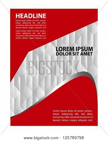 Flyer or Cover Design - Business Vector