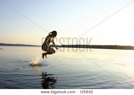 Jumping Girl