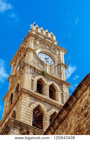 Khan Al-umdan Clock Tower, Acre